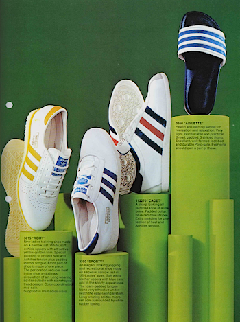 1974, adidas catalogue in English