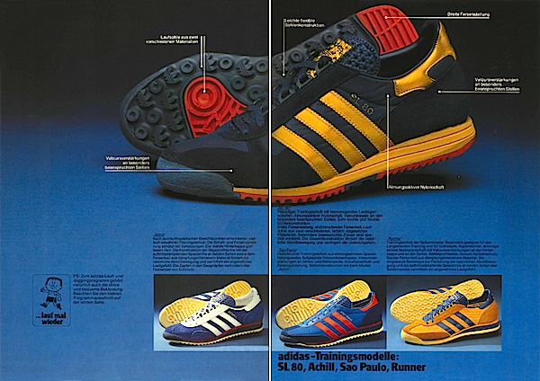 1979, adidas catalogue in German